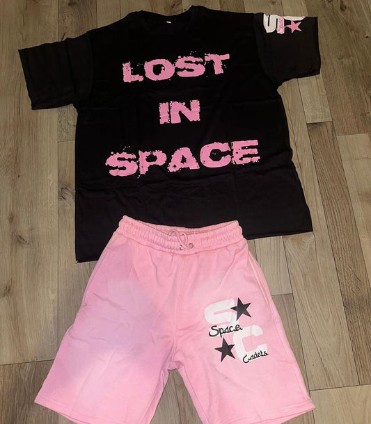 “Lost in Space “Graphic T& Shorts Set